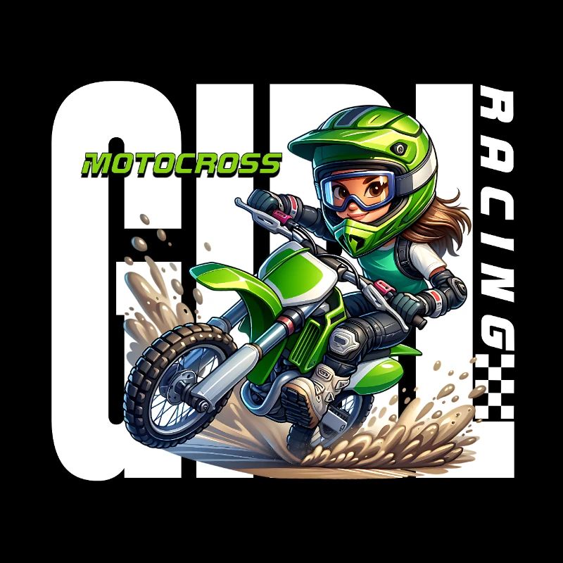 Motocross de course pour filles