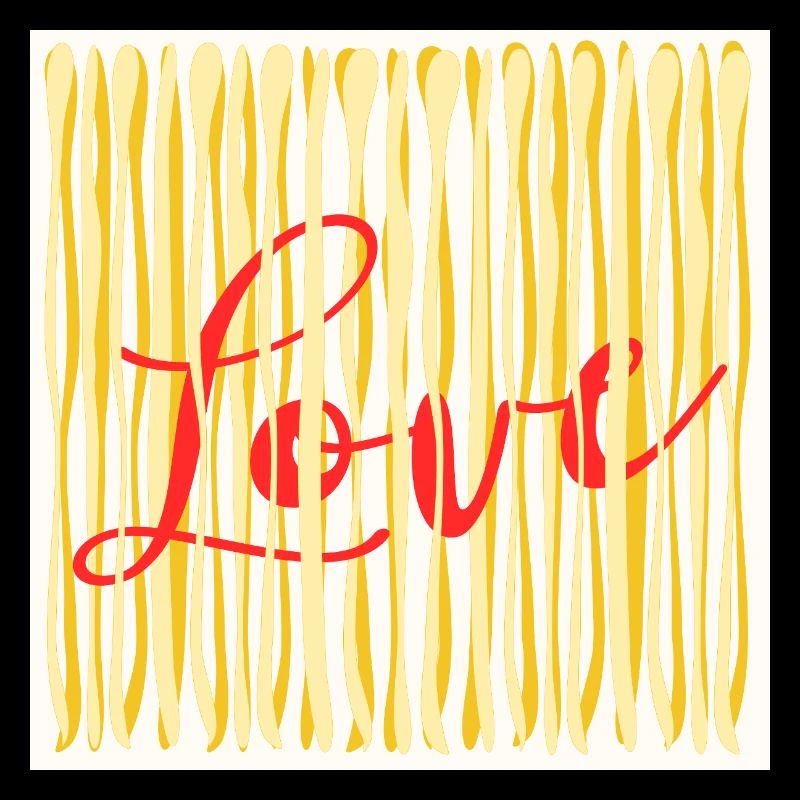 ICH LIEBE DAS KOCHEN VON PASTA-SPAGHETTI