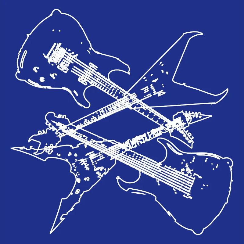 Conception de composition de guitares électriques