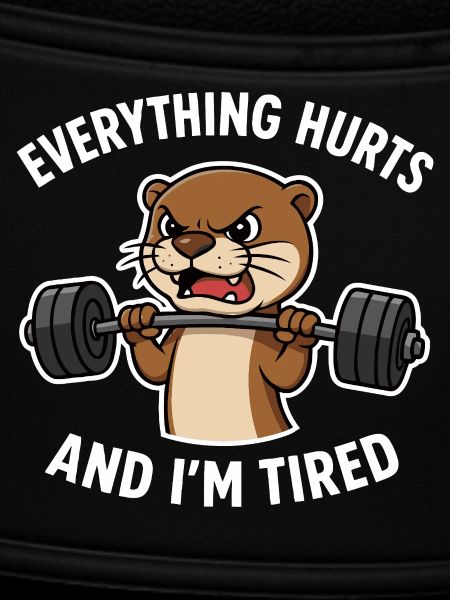 Angry Otter Weightlifting Quote