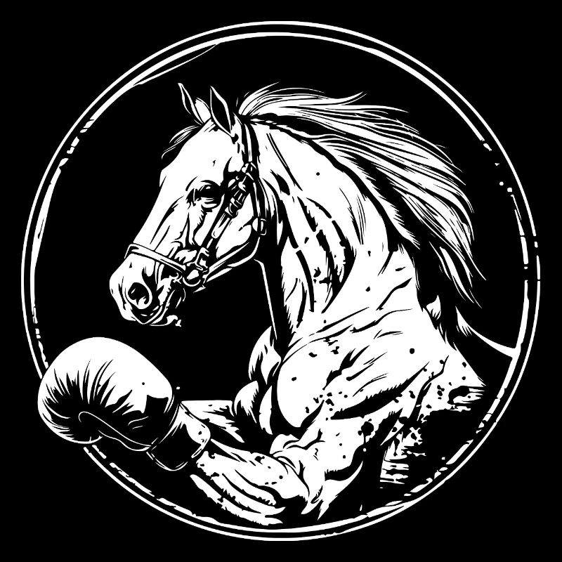 Cheval Boxer Boxe MMA