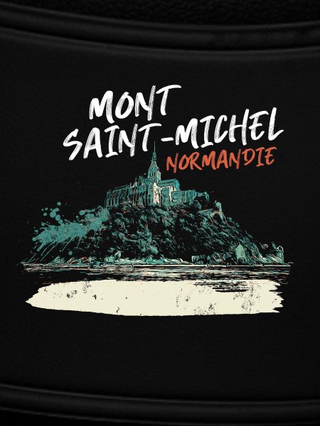 Stylized Mont Saint-Michel