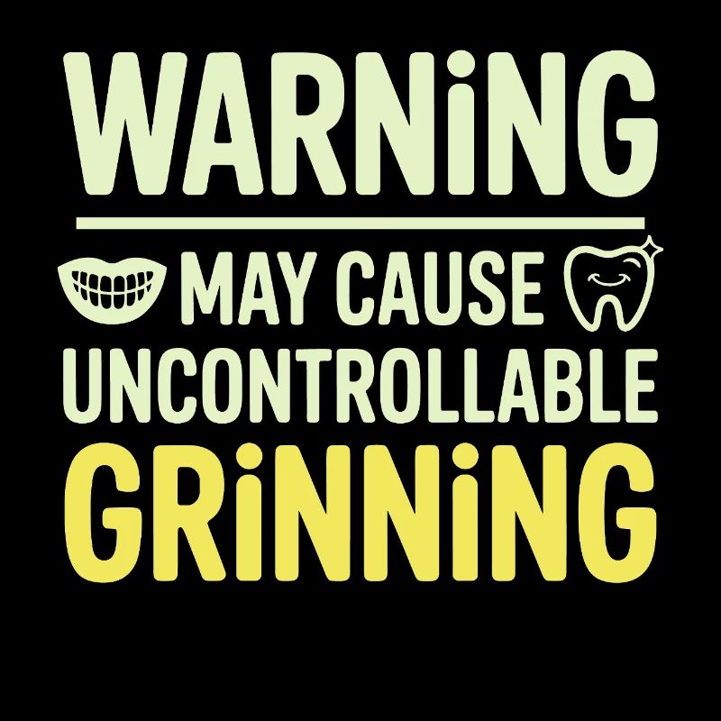 Funny Dentist Dental Assistant Grin Design 
