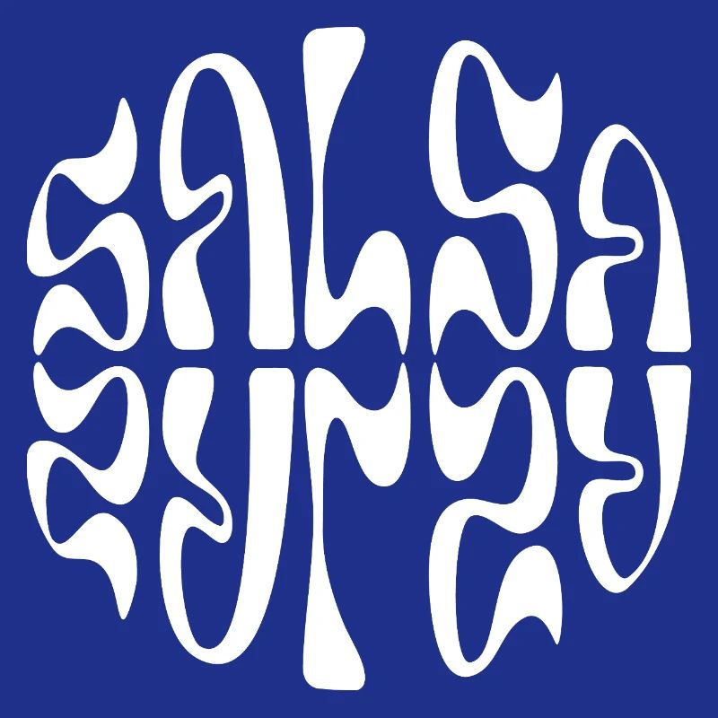 Salsa Pulse Circular Typography