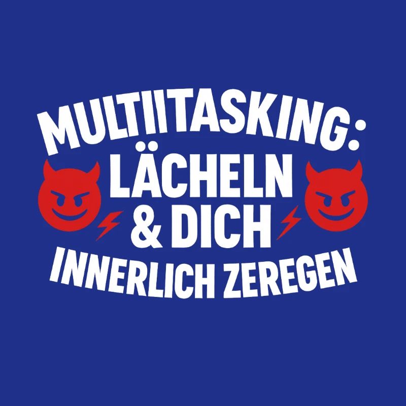 Multitasking Internally disassembling smiles