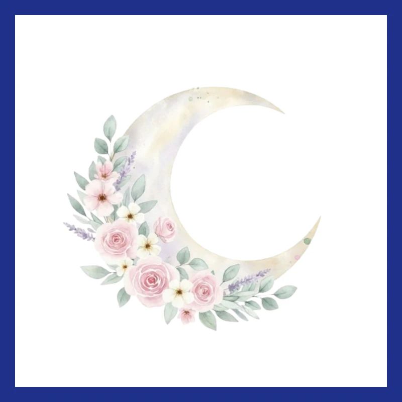 Couronne de fleurs de lune