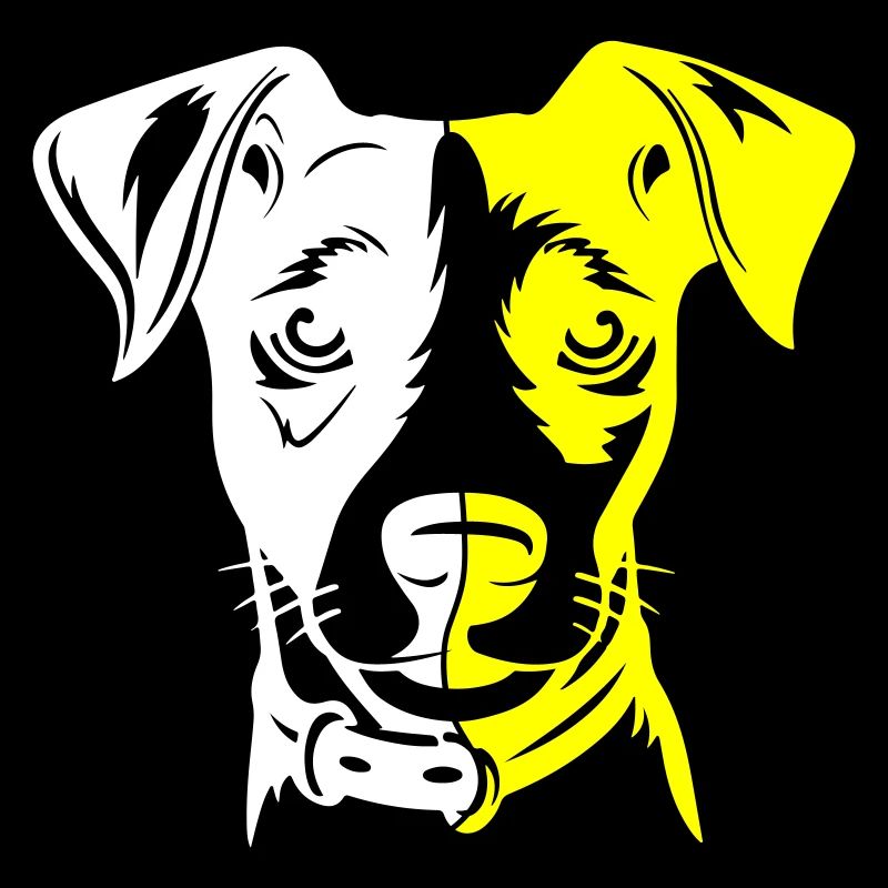 Jack Russel Terrier Dog Head