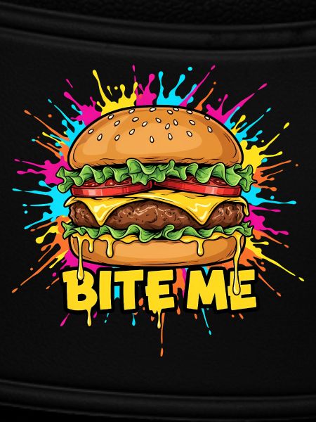 Popart Burger Bite Me 