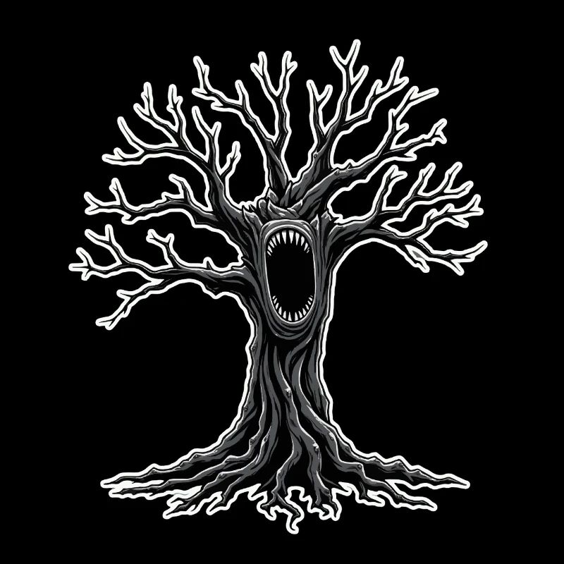 Schreiender Baum