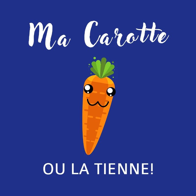 Meine lächelnde Karotte oder deine