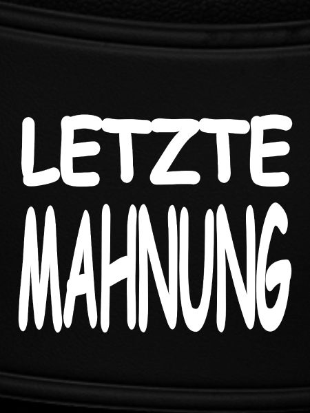 Mahnung