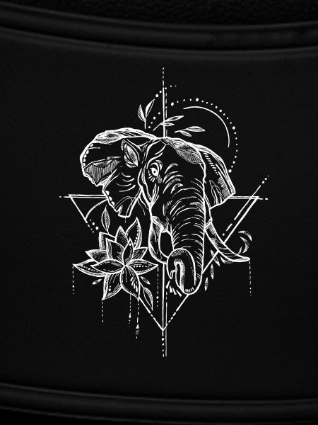Elefant Kunst Skizze