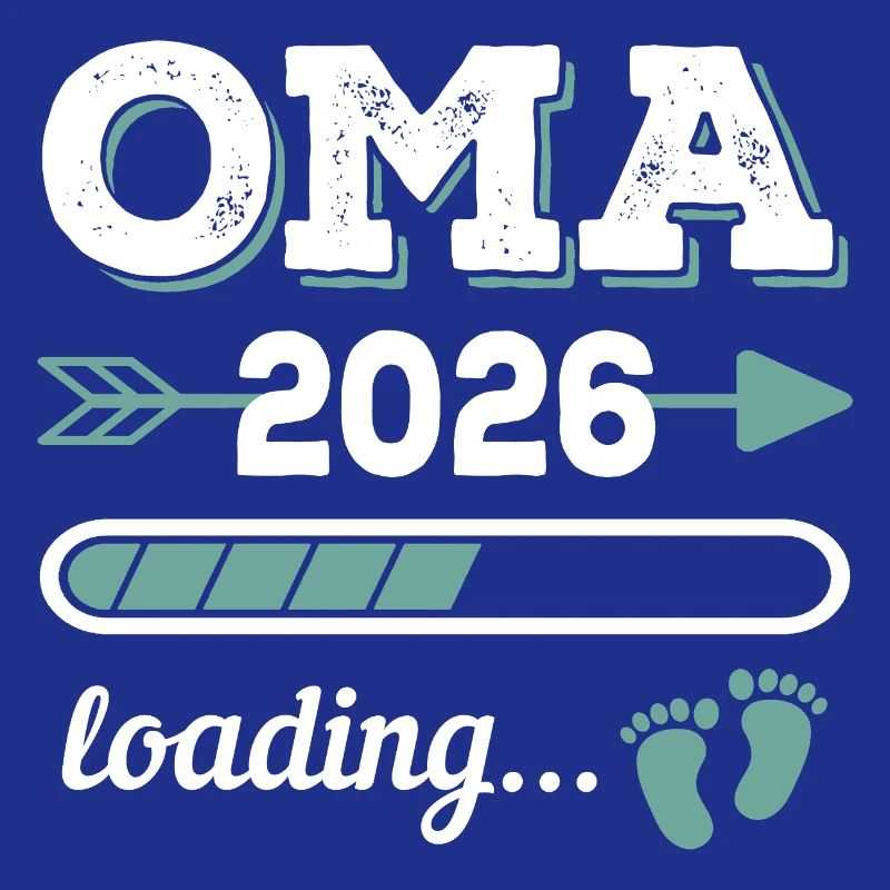 Oma 2026 Loading Werdende Großmutter Geschenkidee
