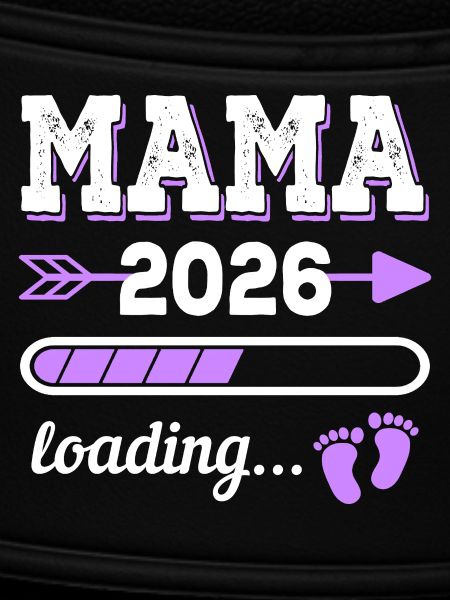 Mama 2026 Loading Schwangerschaft Geschenkidee