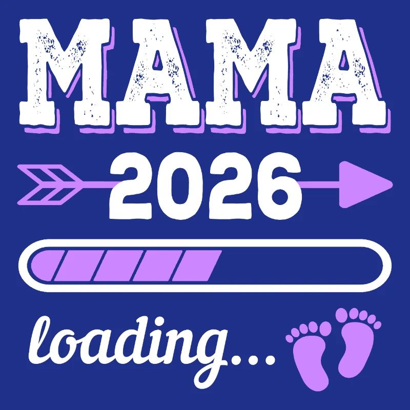 Maman 2026 Loading Idée cadeau de grossesse