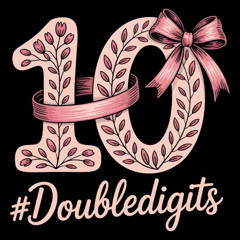 10th Birthday Girl | Double digits fun
