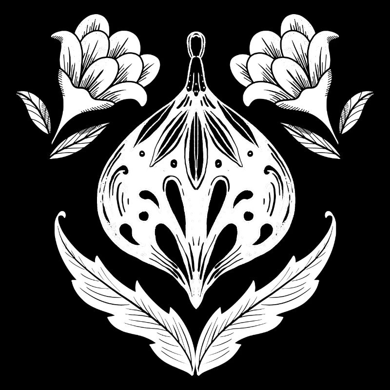 Blütenmandala Ornament