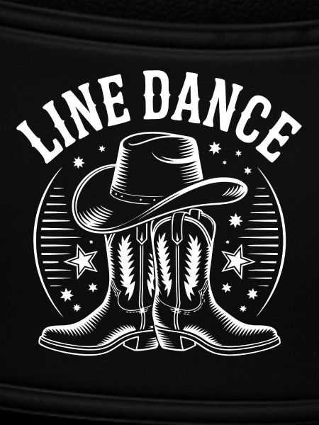 Line Dance Western Boots