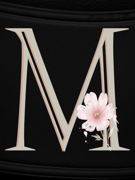 Floral Monogram M