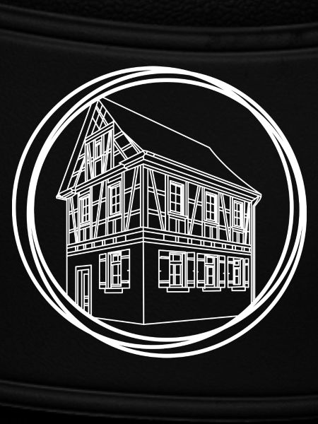 Line House Circle Drawing