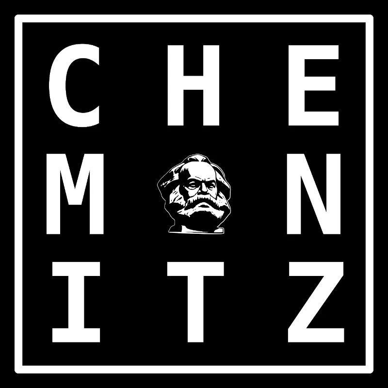 Chemnitz Karl-Marx Souvenir Design Nischel Art