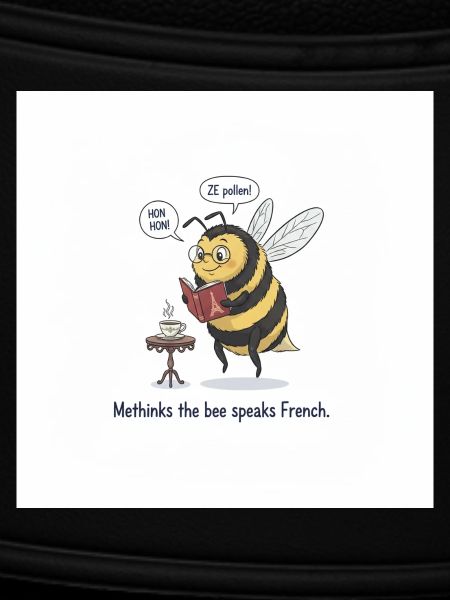 Bee Learns French: Méthinks
