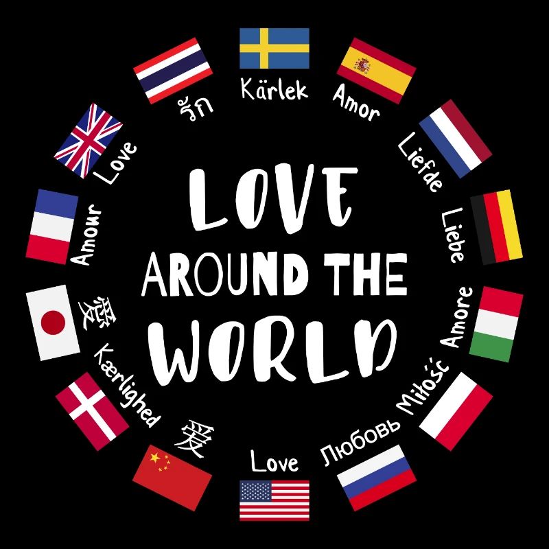 Amour du monde entier Langues