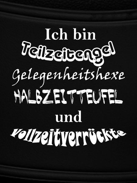 Teilzeitengel Vollzeitverrückte