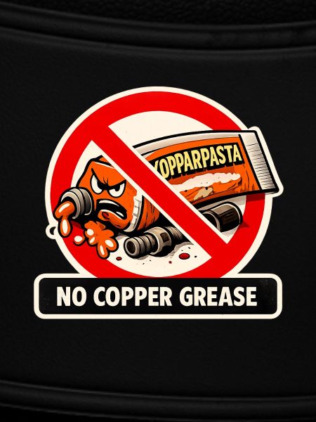 No copper paste