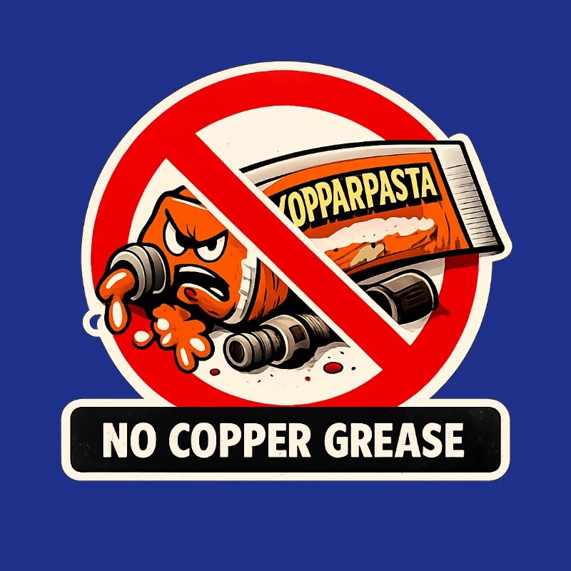 No copper paste
