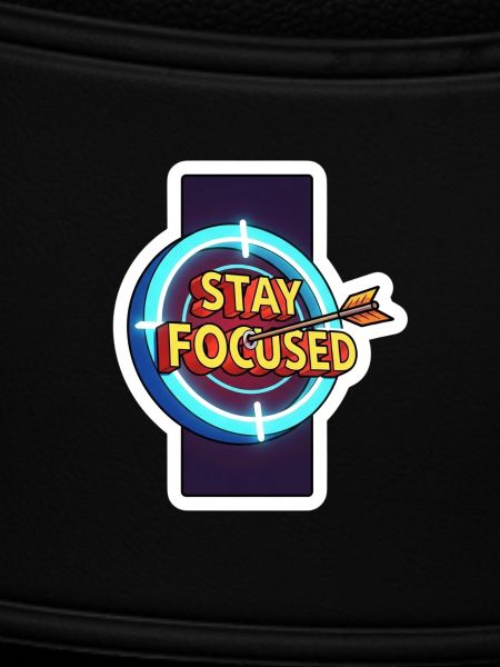 Stay Focused Target Neon