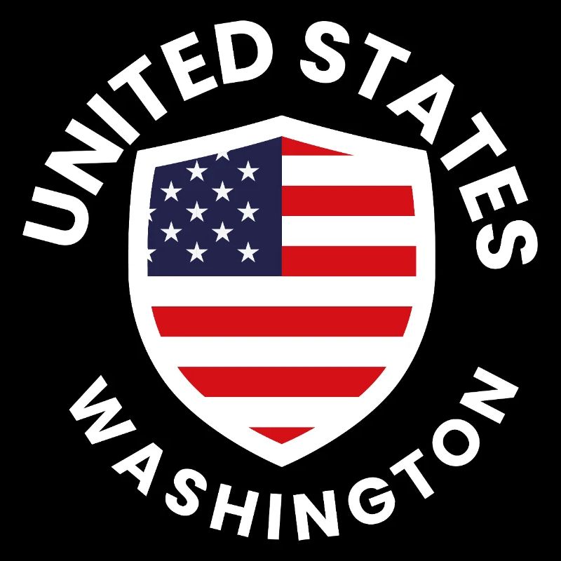 Drapeau écu des États-Unis : design patriotique