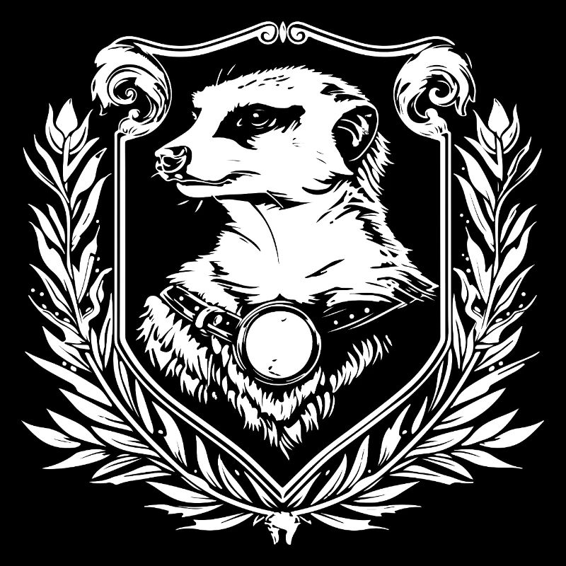 Suricate héraldique