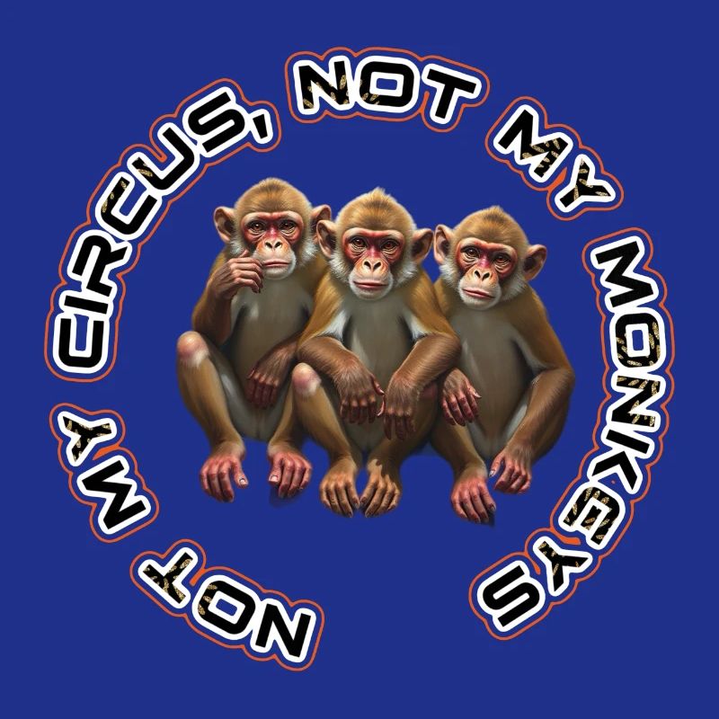 Pas mon trio de singes