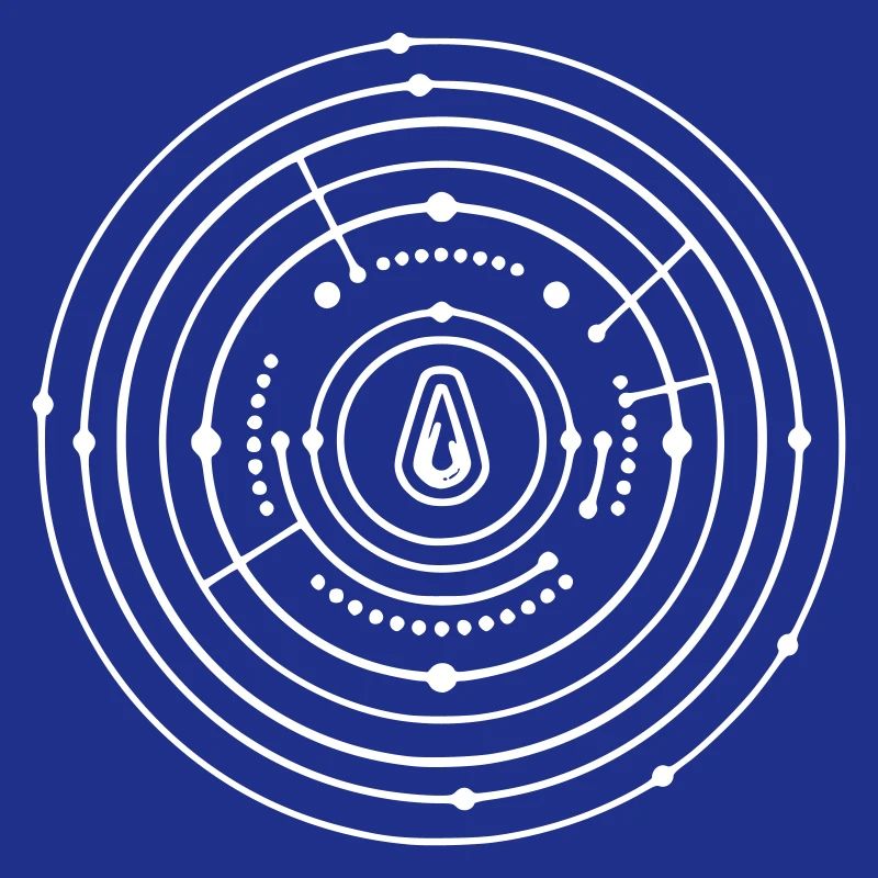 Crop Circle Planet System Abstract Vector