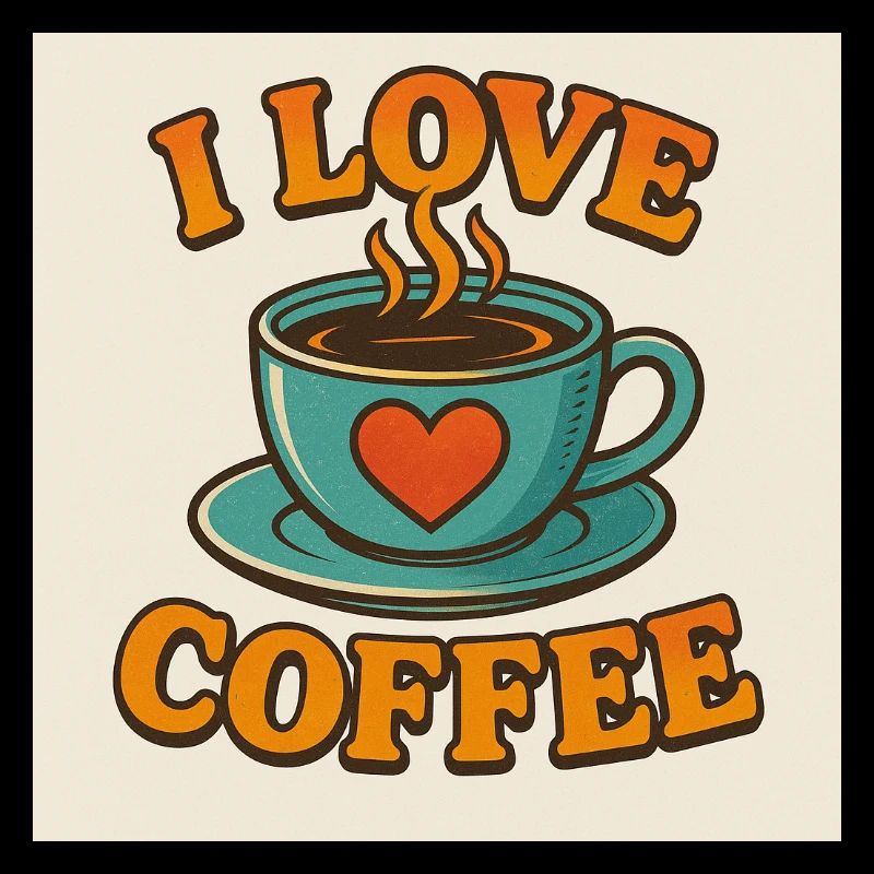 Kaffee-Liebesbecher
