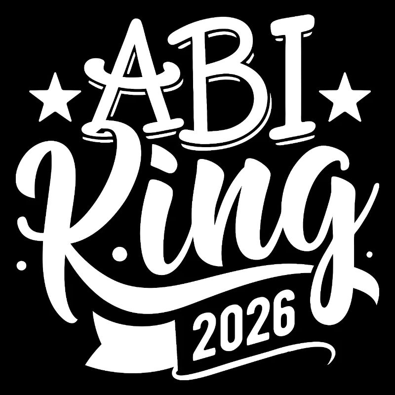 Abi King 2026 - Abitur - Spruch