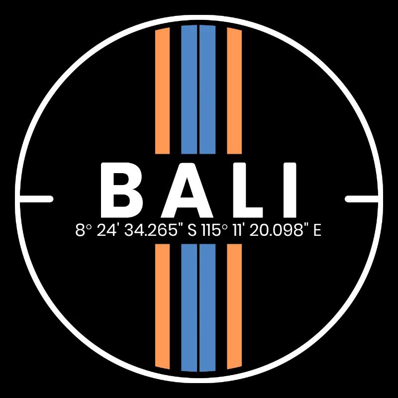 Insel Bali Koordinaten