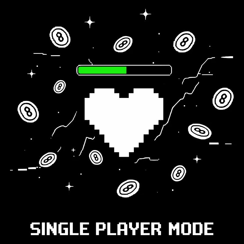 Single Player Mode Gamer Heart