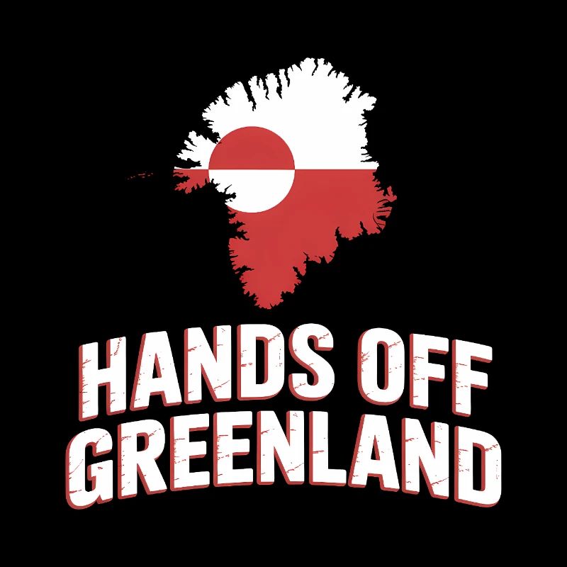 Hands off Greenland - Greenland Support Tee