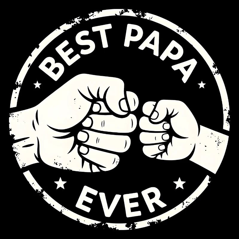 Meilleur Papa Papa Pop Bump Dad Design