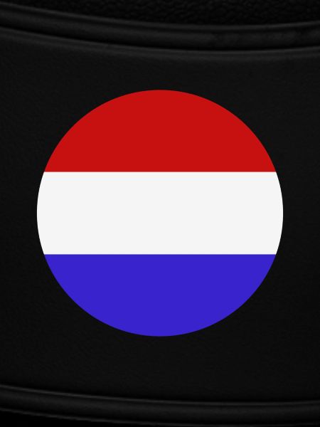 Netherlands round flag