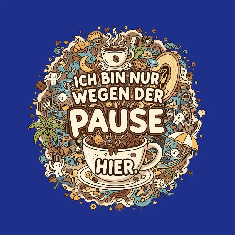 I'm only here for the break – coffee