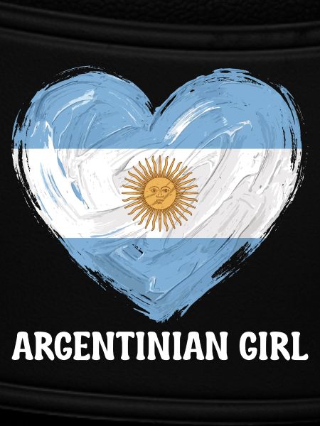 Argentinisches Mädchenherz Fußball