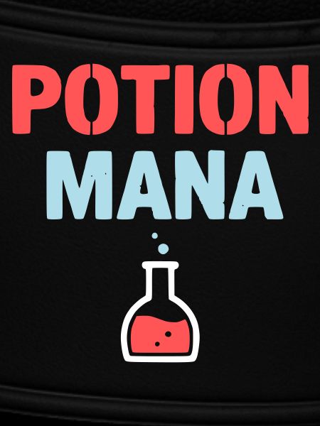 Potion Mana Text Gaming