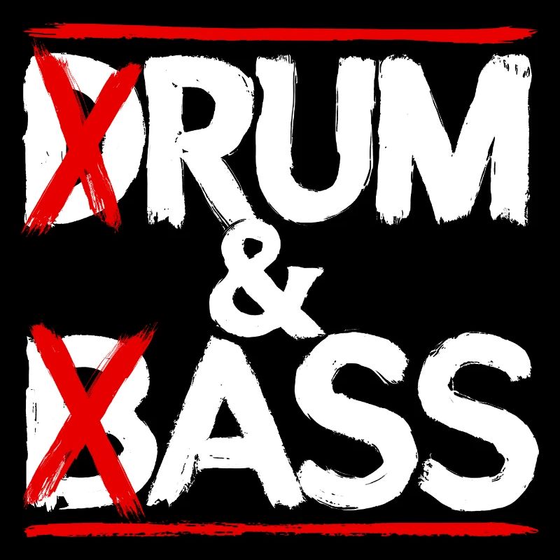 Drum & Bass Rum & Ass Funny Drummer