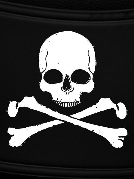Skull Cross Pattern Skull