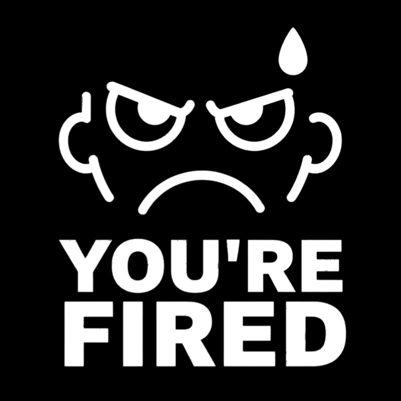 Angry Face Fired