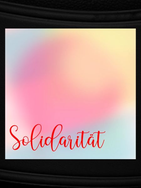 Werte Solidarität