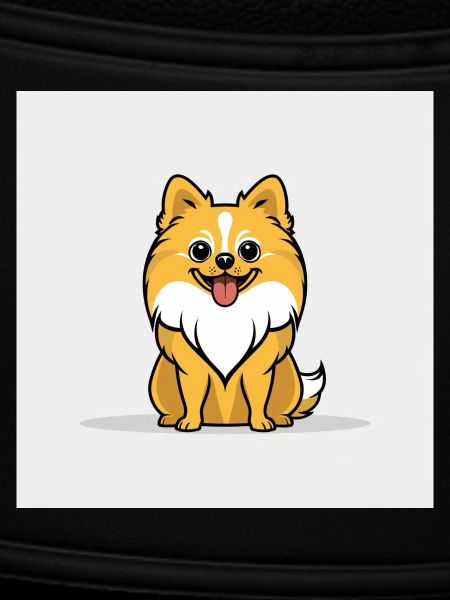 Cuddly Cartoon Dog